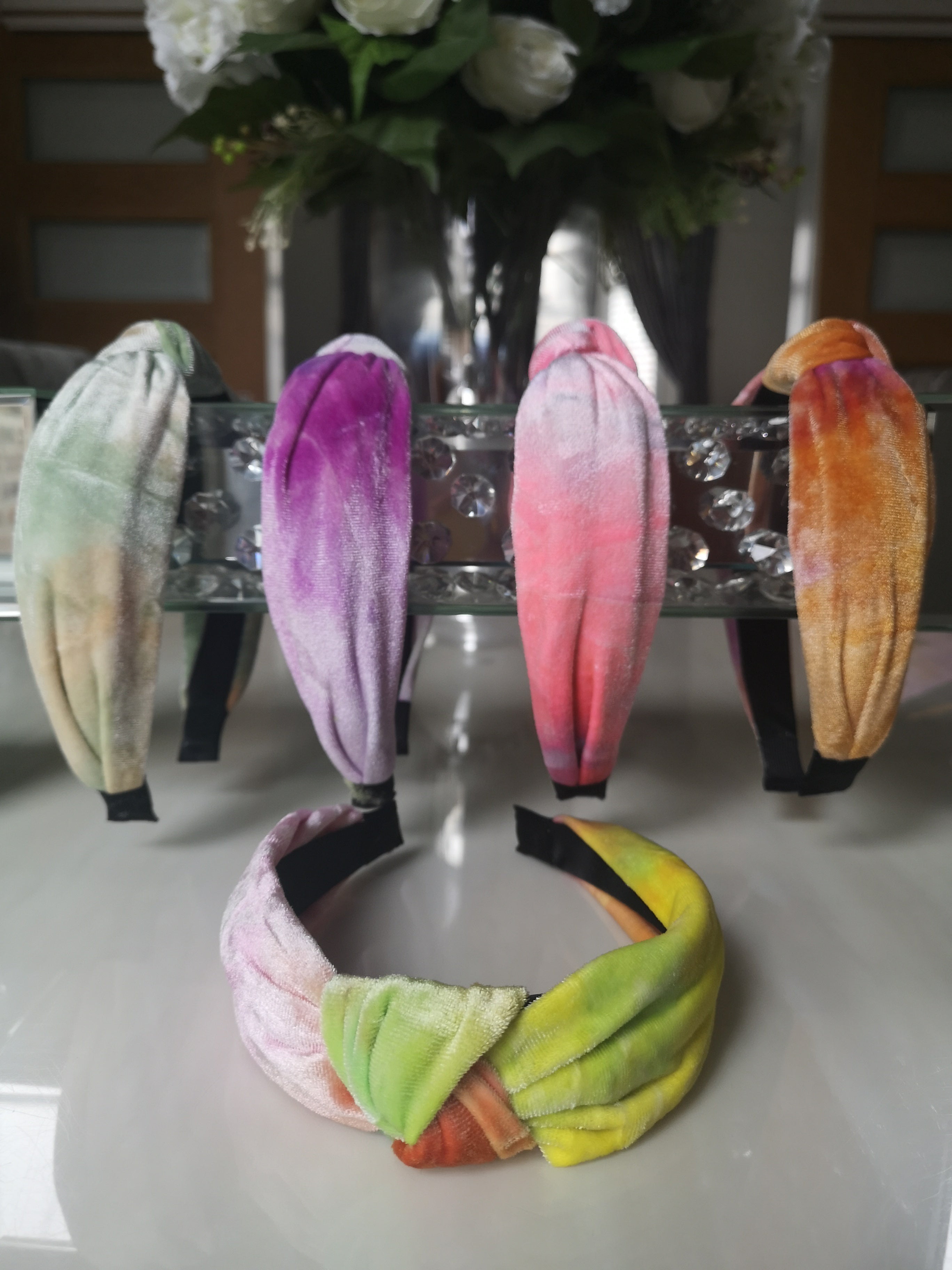 Rainbow Tie Dye hairband