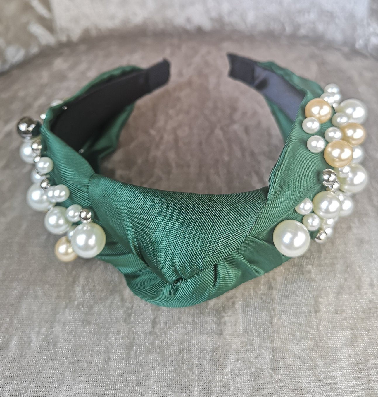 Emerald Pearl Hairband