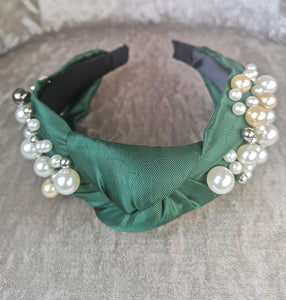 Emerald Pearl Hairband