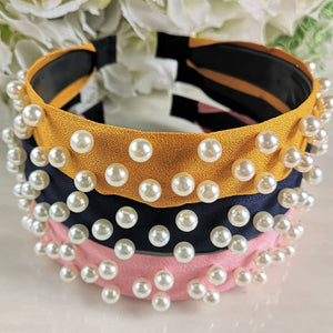 set of 3 Pearl hairbands