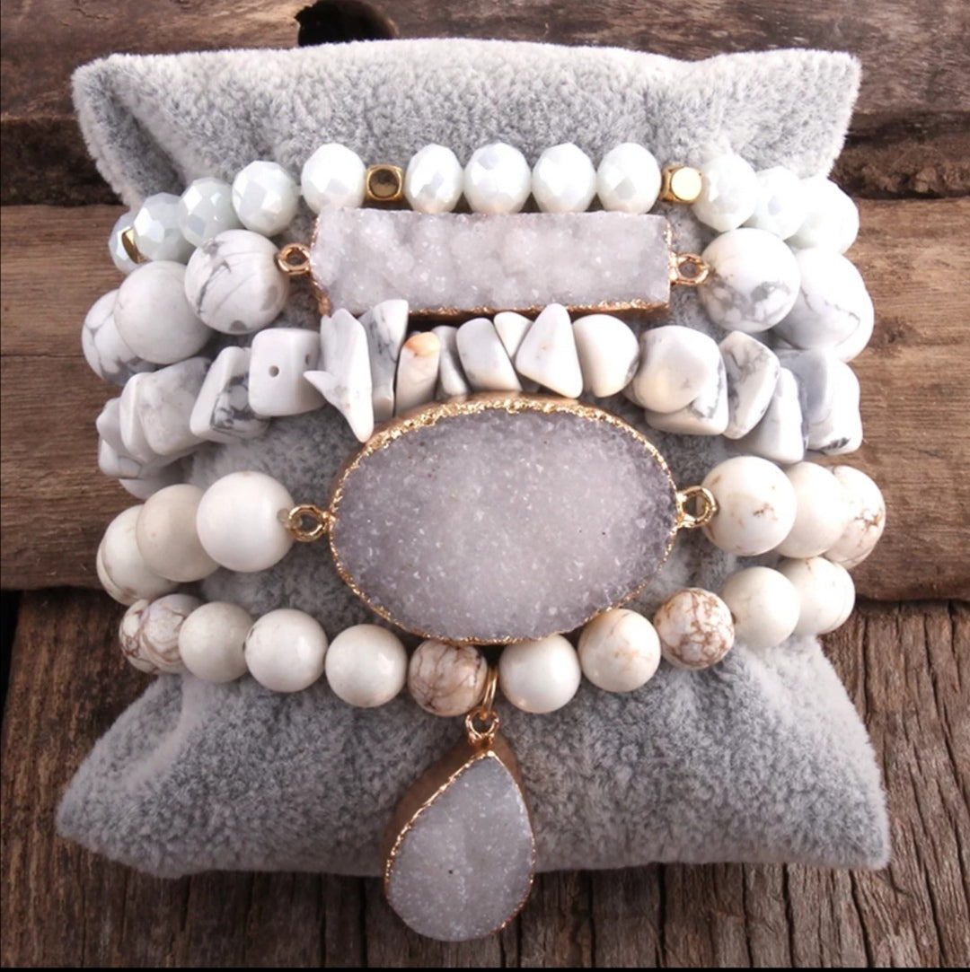 Natural Stone Bracelet Sets