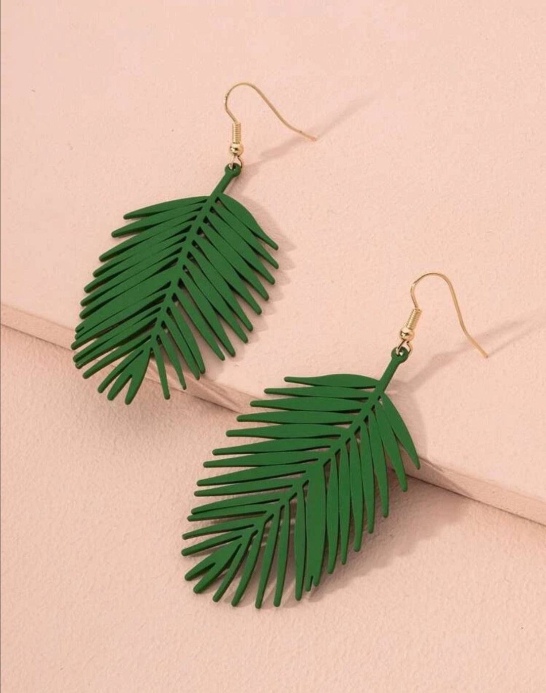 Palm Leaf Earrings