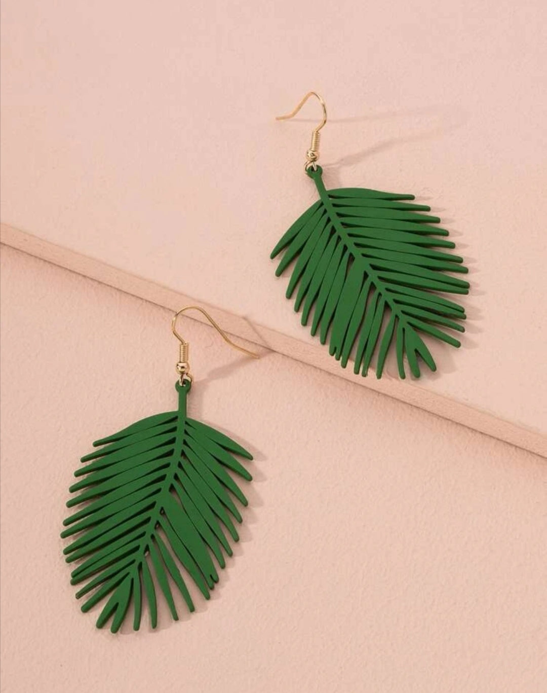 Palm Leaf Earrings