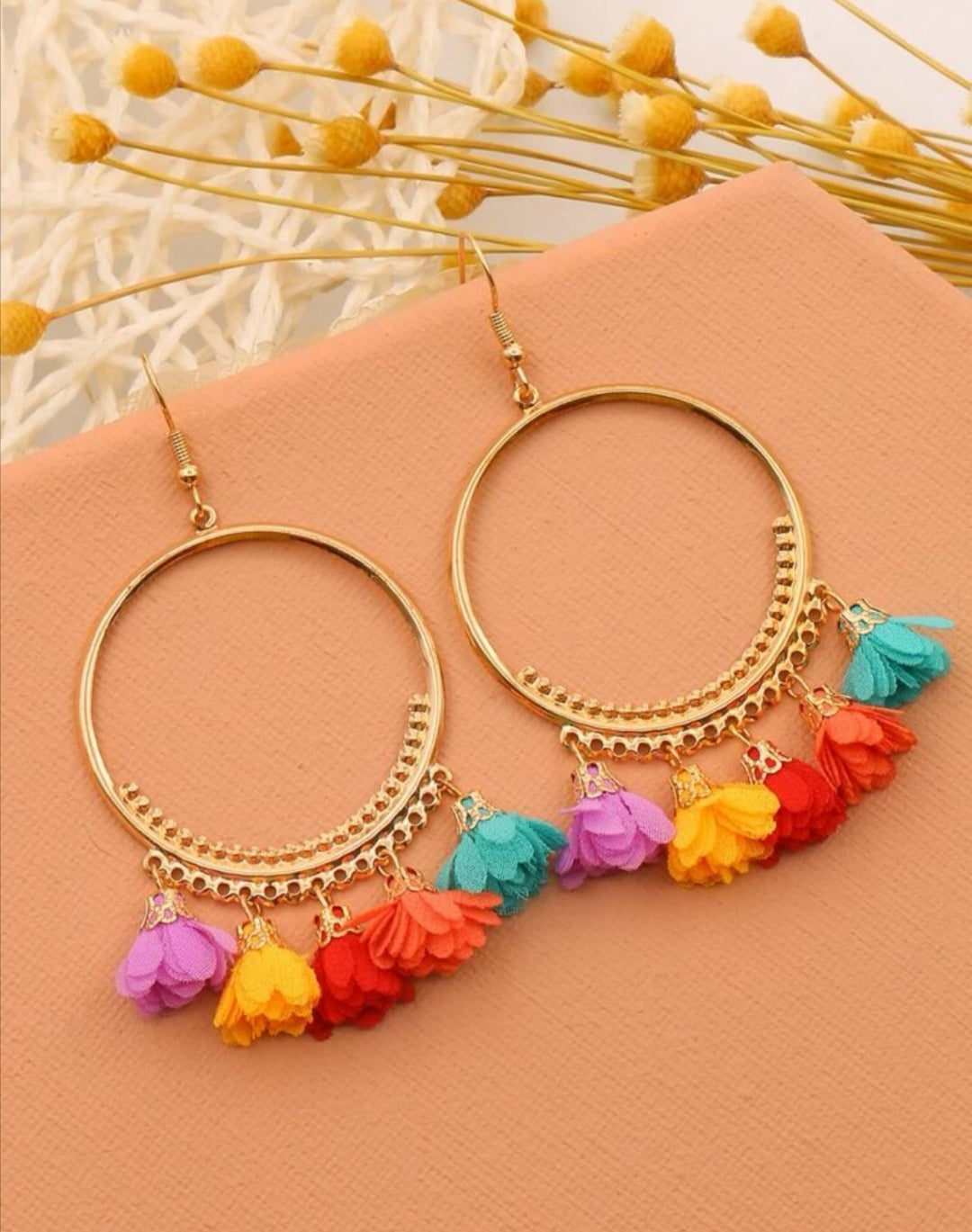 Tassle Flower Earrings